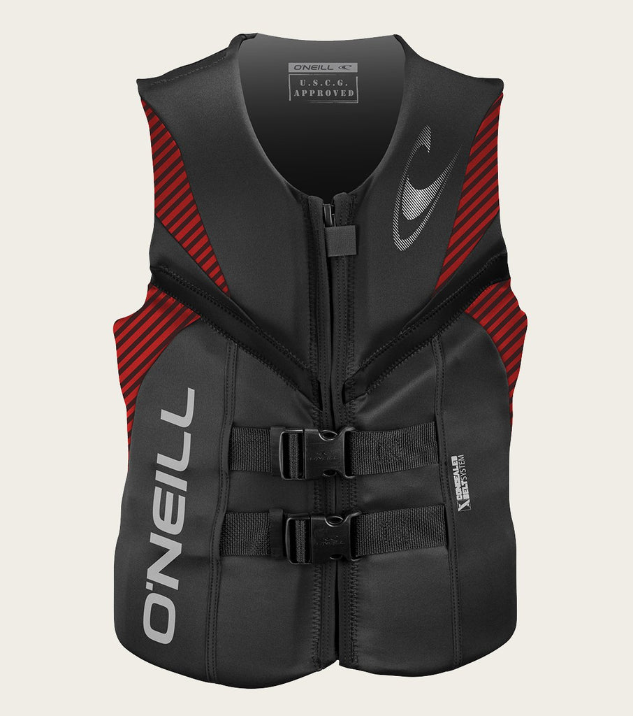 O'Neill Men's Reactor Full Zip USCG Life Vest 2019 - Sun 'N Fun Specialty Sports 