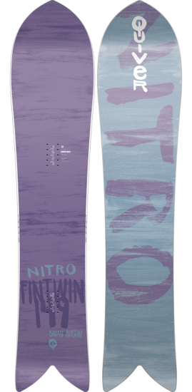 Nitro Fintwin Snowboard 2020 - Sun 'N Fun Specialty Sports 