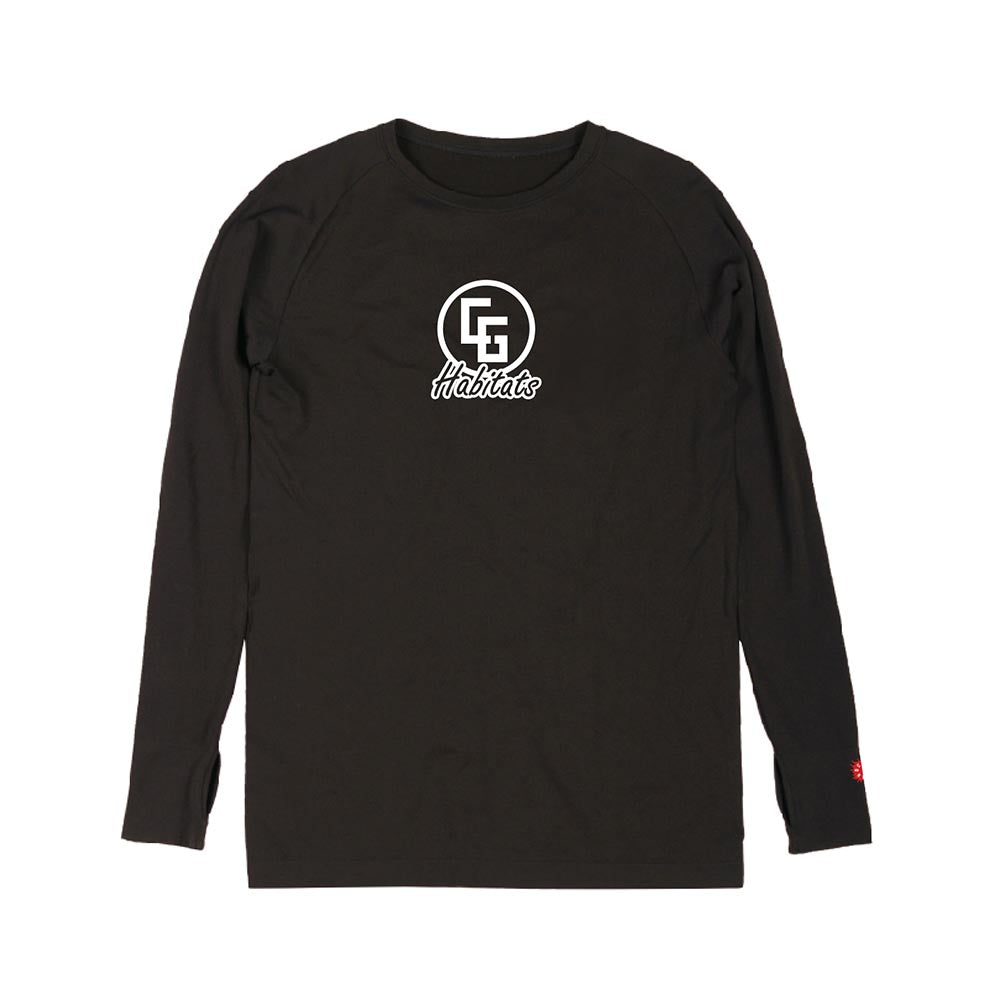 CG Habitats Men's Logo Tech Long Sleeve Shirt - Sun 'N Fun Specialty Sports 