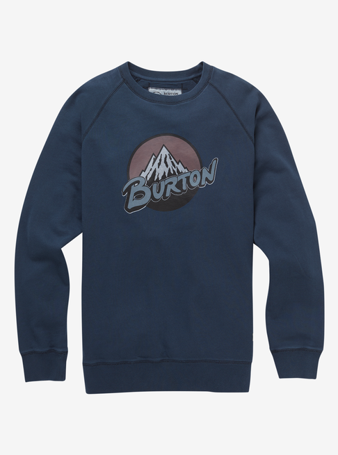 Burton Men's Retro Mountain Organic Crew Sweatshirt - Sun 'N Fun Specialty Sports 