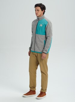 Burton Men's Hayrider Sweater Full Zip Fleece 2020 - Sun 'N Fun Specialty Sports 
