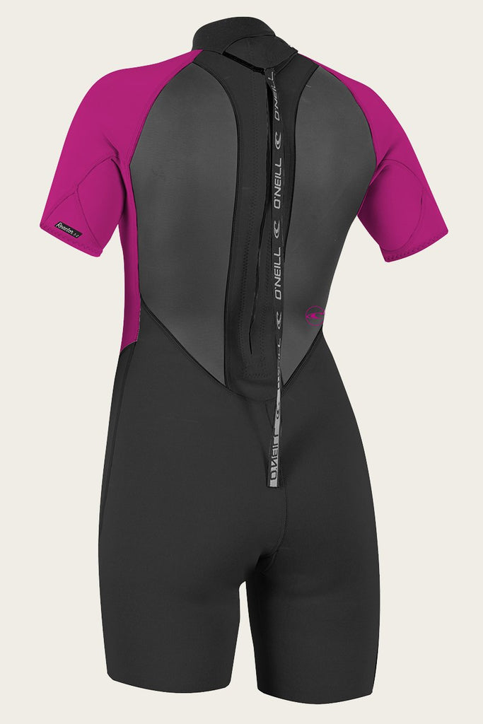 O'Neill Women's Reactor II  2mm Back Zip Short Sleeve Spring Wet Suit 2019 - Sun 'N Fun Specialty Sports 