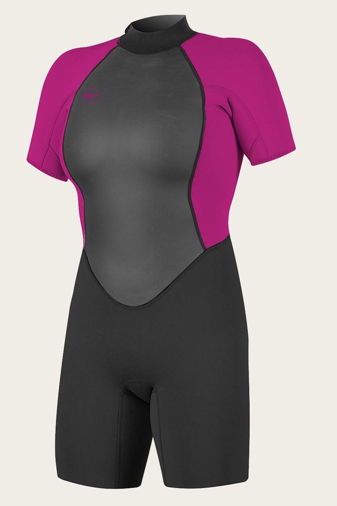 O'Neill Women's Reactor II  2mm Back Zip Short Sleeve Spring Wet Suit 2019 - Sun 'N Fun Specialty Sports 