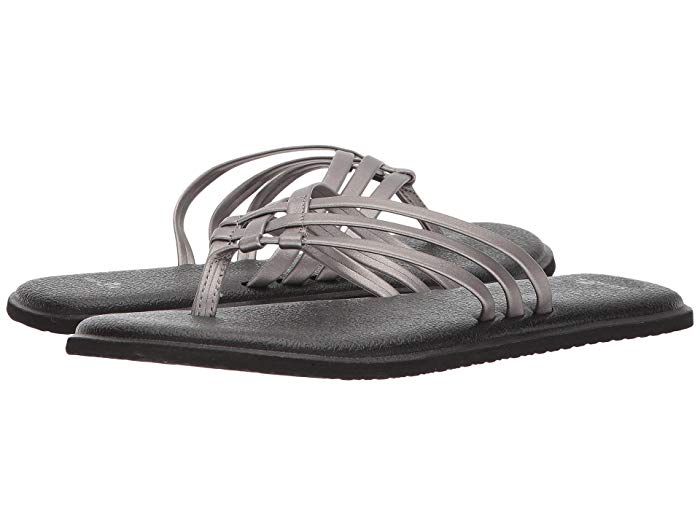 Sanuk Women's Yoga Salty Metallic Sandals 2019 – Sun 'N Fun