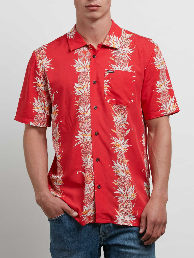 Volcom Men's Palm Glitch Short Sleeve Shirt - Sun 'N Fun Specialty Sports 
