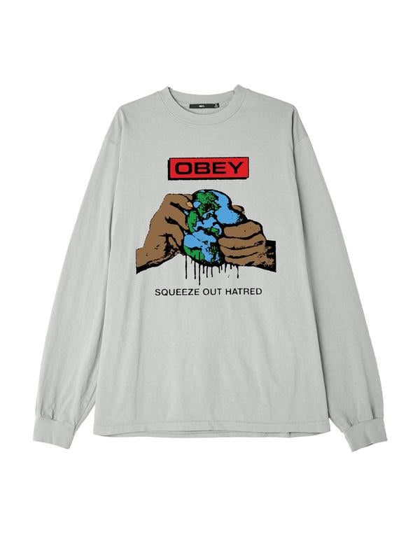 Obey Men's Squeeze Out Hatred Longsleeve Tee 2020