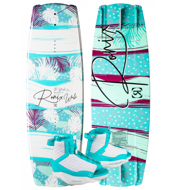 Ronix Krush Wakeboard w/ Luxe Boot Package 2020