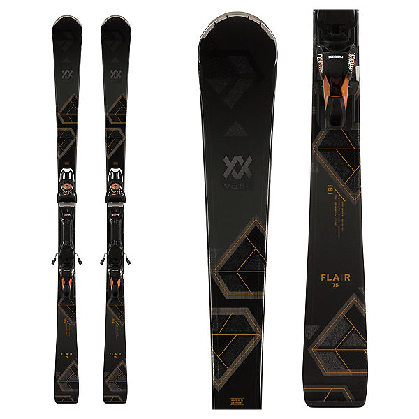 Volkl Women's Flair 75 Skis + VMotion 10 GW Bindings 2020 - Sun 'N Fun Specialty Sports 
